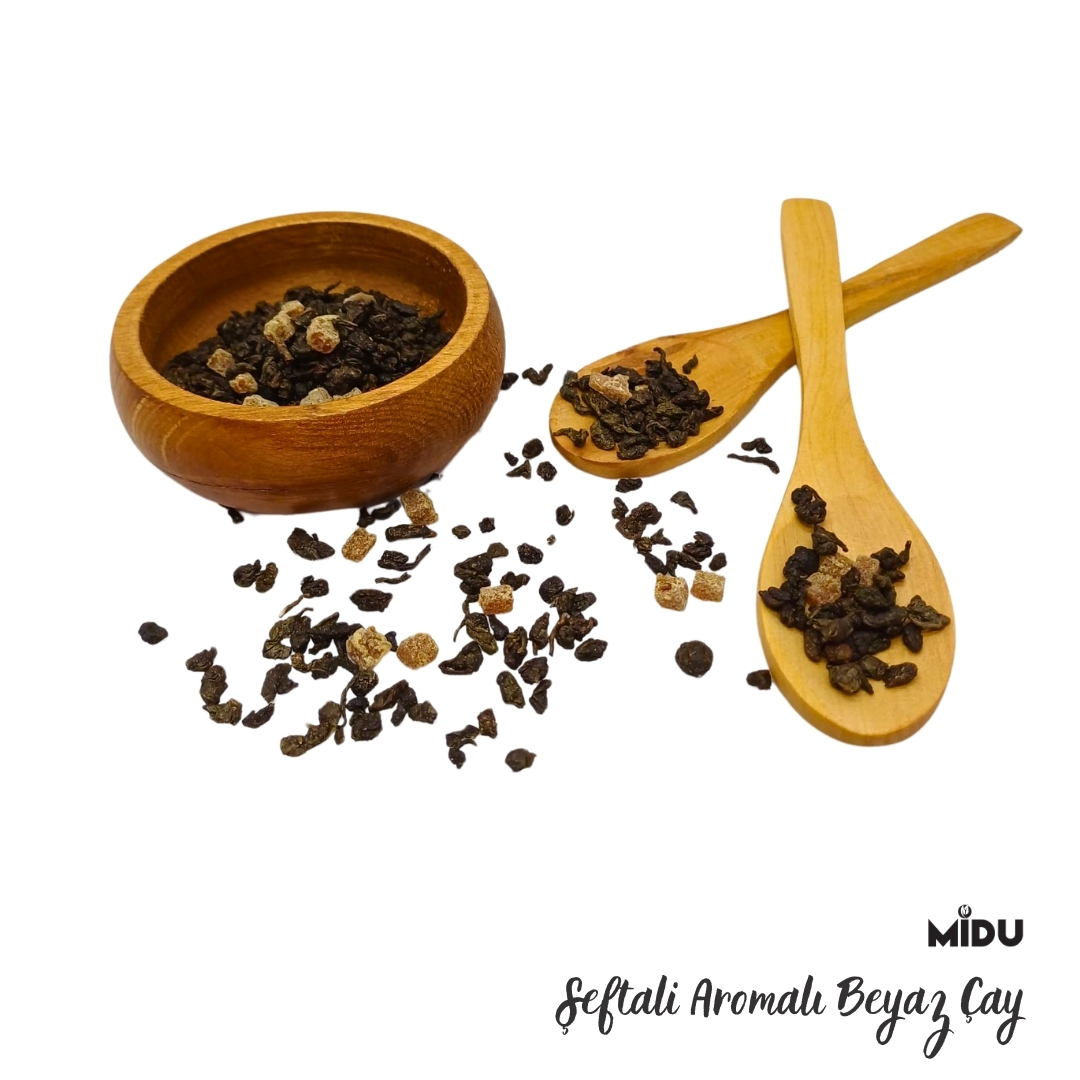 BEYAZ ÇAY ŞEFTALİ AROMALI 250 GR