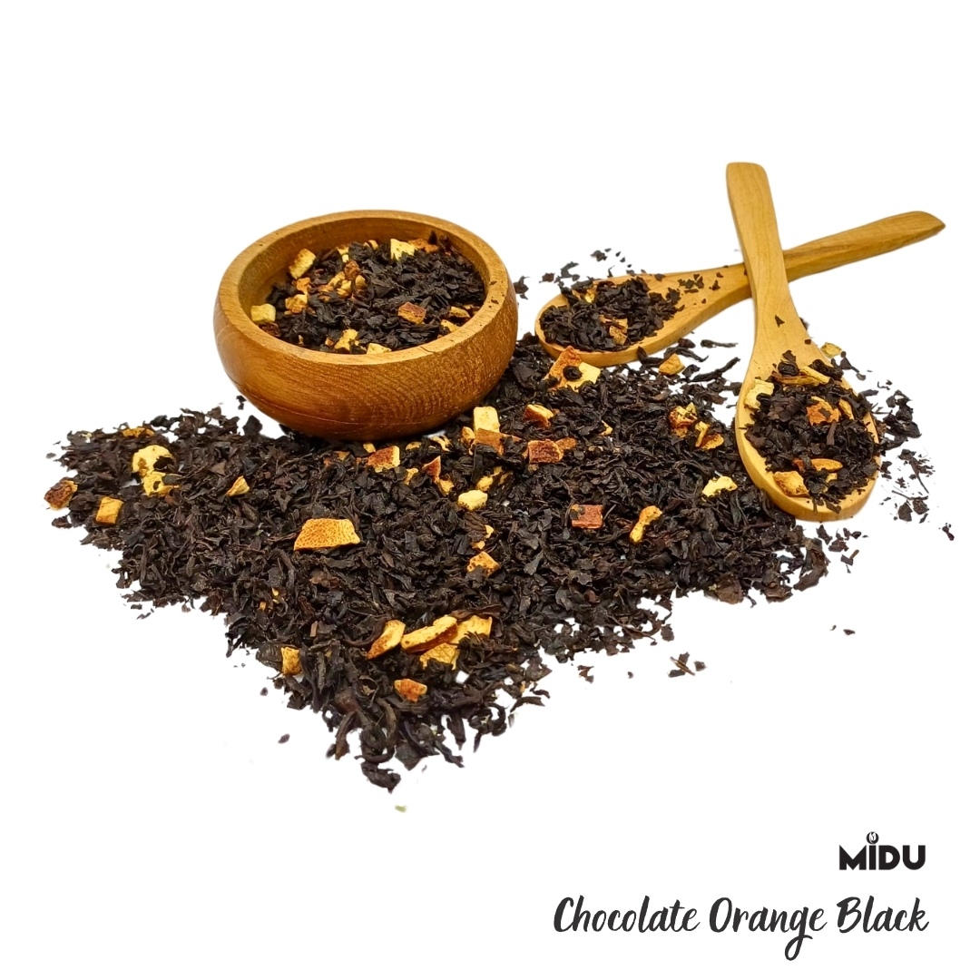 CHOCOLATE ORANGE BLACK TEA 250 GR