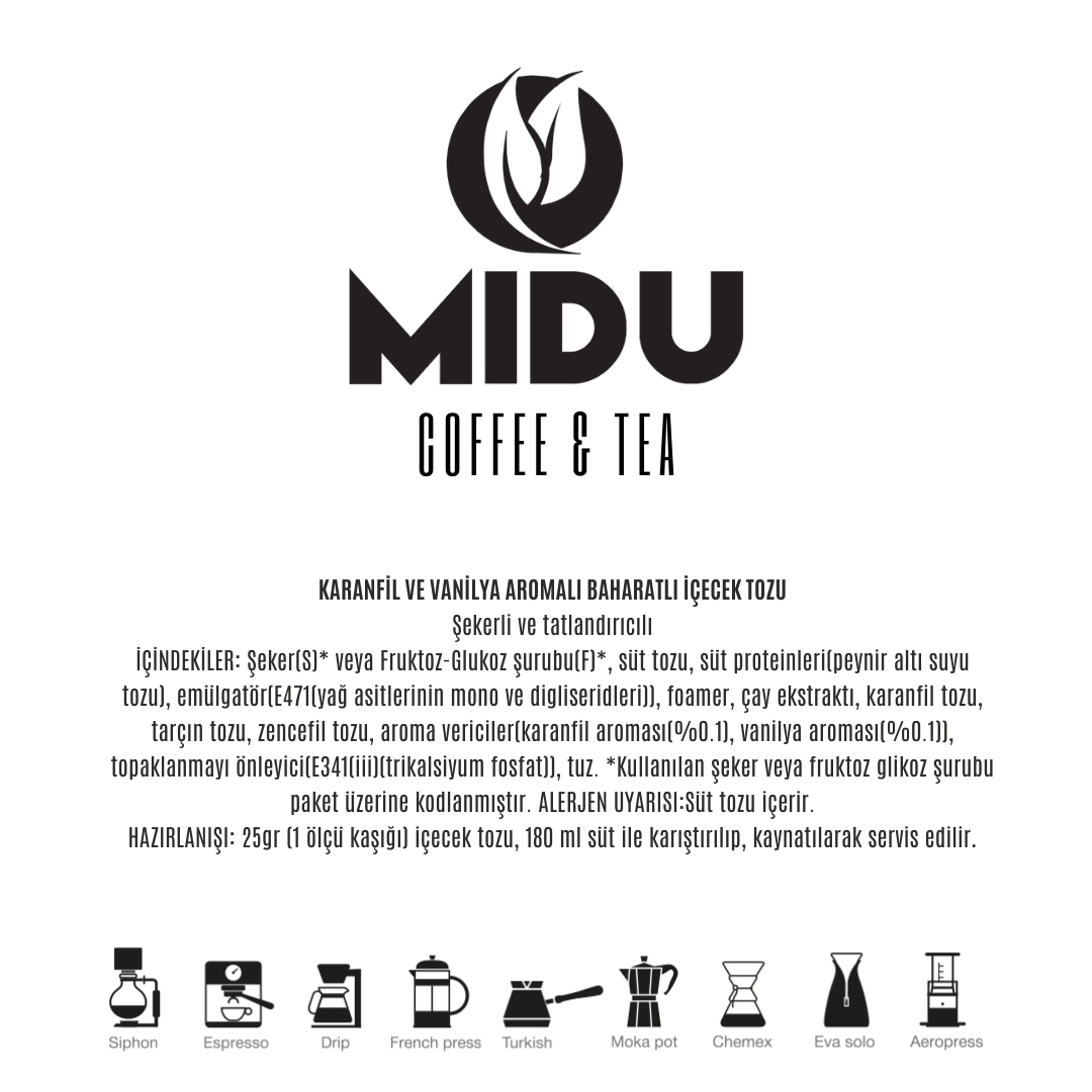 CHAİ TEA LATTE 1000 GR.