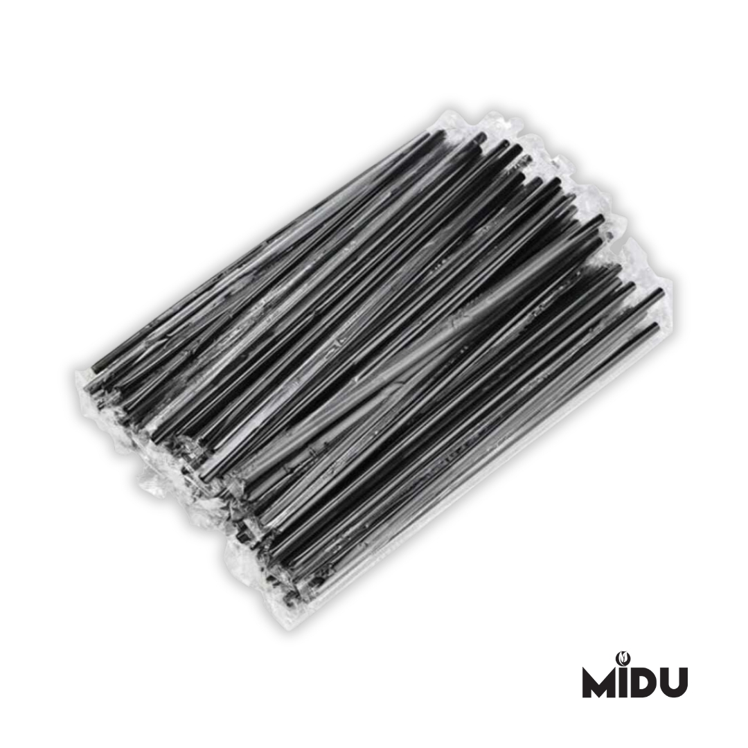 JELATİNLİ BURGER PİPET 100 LÜ PAKET (SİYAH)