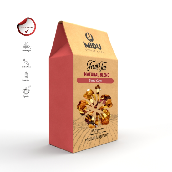 ELMALI MEYVE ÇAYI 250 GR.