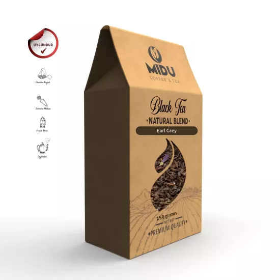 EARL GREY (BERGAMOT AROMALI) SİYAH ÇAY