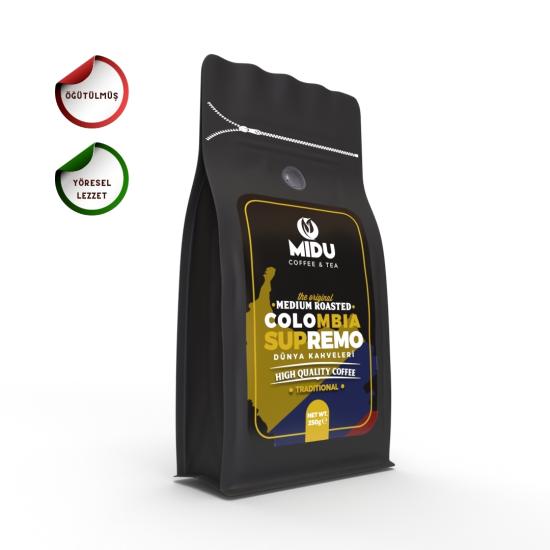 COLOMBİA SUPREMO FİLTRE KAHVE 250GR