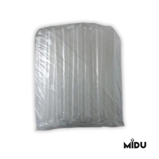  BUBBLE TEA PİPETİ JELATİNLİ NATUREL 100 LÜ
